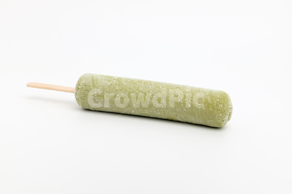 Dairy products,snack,cool,green tea,milk,frozen,delicious,summer,food,frozen food,Green tea ice cream,ice cream,ice cream stick,dessert,written,sweet,Green tea flavor,soft