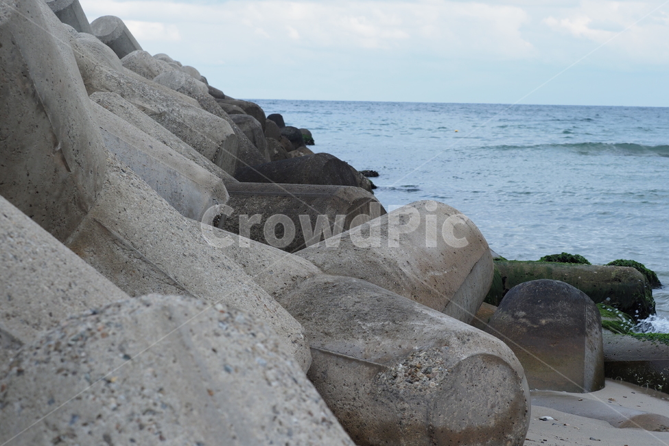 방파제,트라이포트,바다,풍경,콘트리트,자연,풍경,nature,landscape,promontory,곶,rock,록