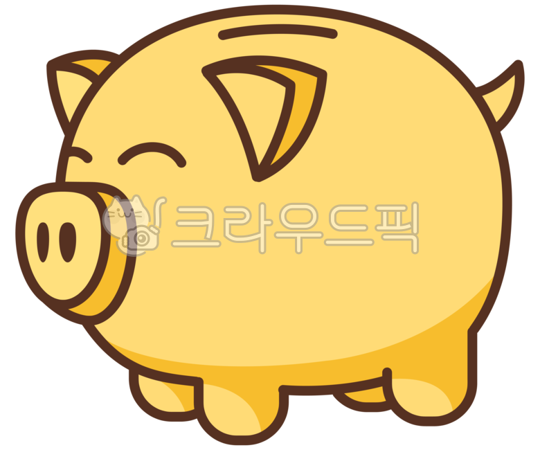 돼지저금통,저금통,돼지,금융,돈,머니,부자,알뜰,저축,귀여운,일러스트