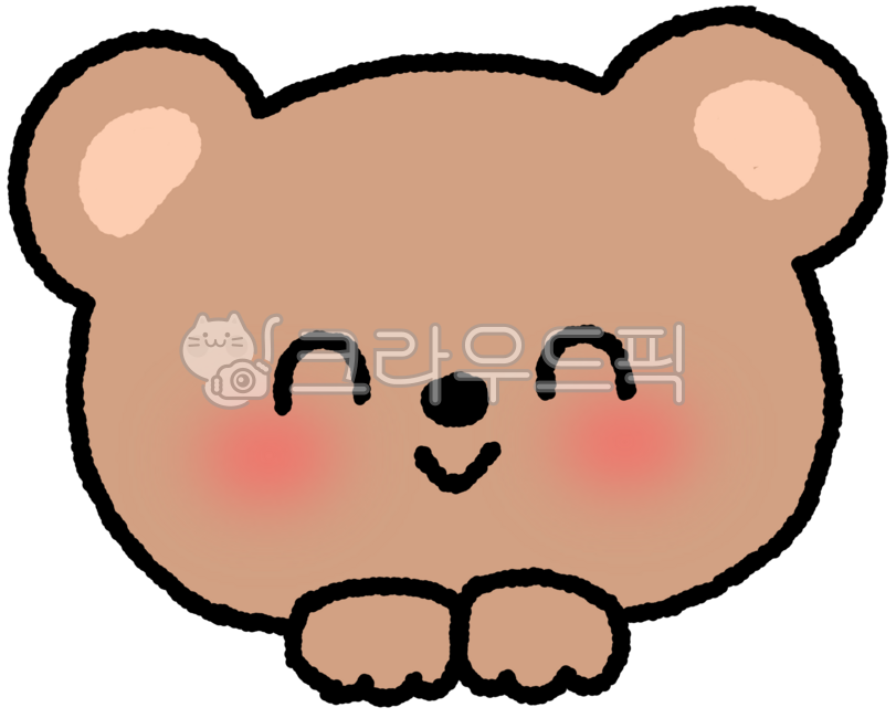 곰,행복,해피,곰돌이,곰돌이일러스트,곰돌이스티커,곰일러스트,곰돌이이모티콘
