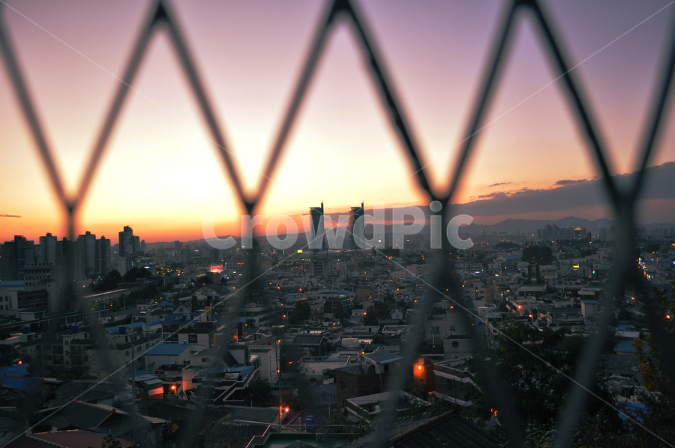 철조망,도시,풍경,노을,해질녘,도시,풍경,city,landscape,한국도시풍경,한국도시경관,korea cityscape,감성,sensible,feeling,outdoors,옥외,scenery,nature,자연,경치