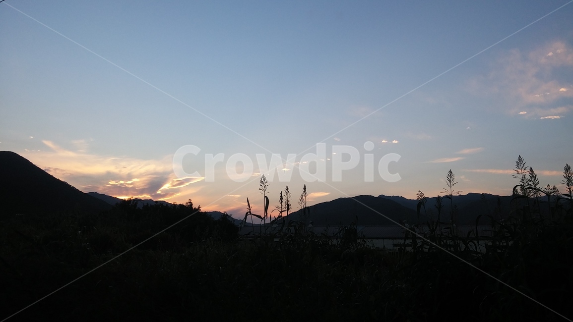 노을,풍경,자연,nature,sunset,일물
