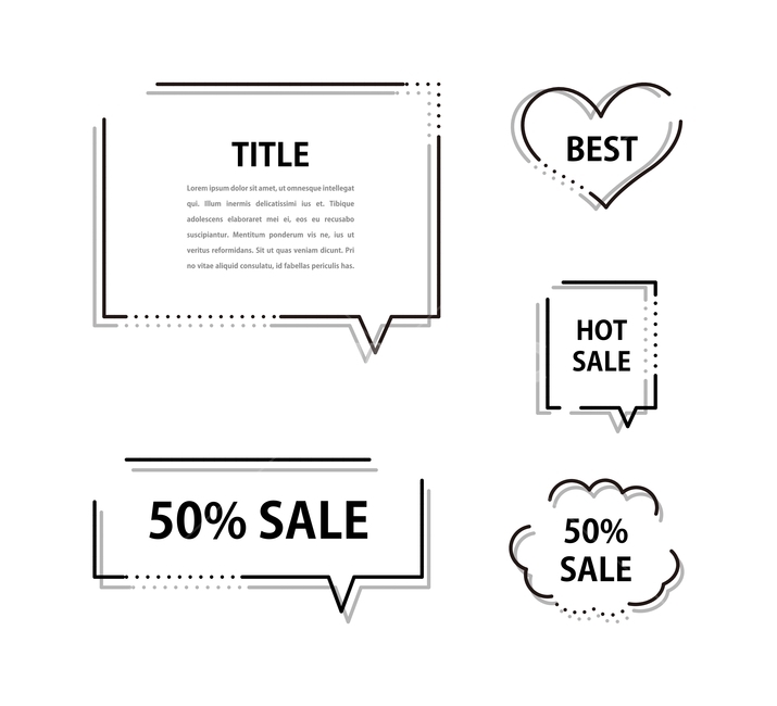 Label,speech bubble,diagram,info,infographic,speech box,text box,text box,speech bubble,frame,template,sticker,shape,design element,shopping