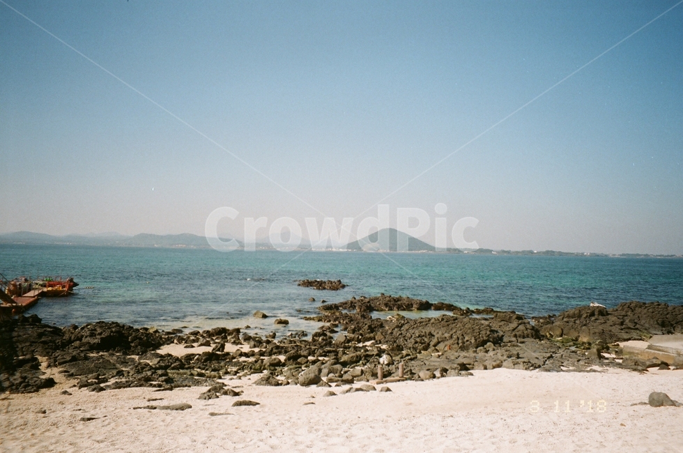필름카메라,바다,제주도,풍경,필름