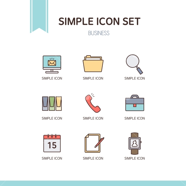 메일,컴퓨터,폴더,돋보기,서류꽂이,전화,서류가방,날짜,달력,메모보드,시계,파스텔,비즈니스,플랫아이콘,심플아이콘,인포그래픽,아이콘,픽토그램,산업,industry,industrial,비즈니스,사업,business,service,work,그래픽,일러스트레이션,graphic,illustration,아이콘,icon