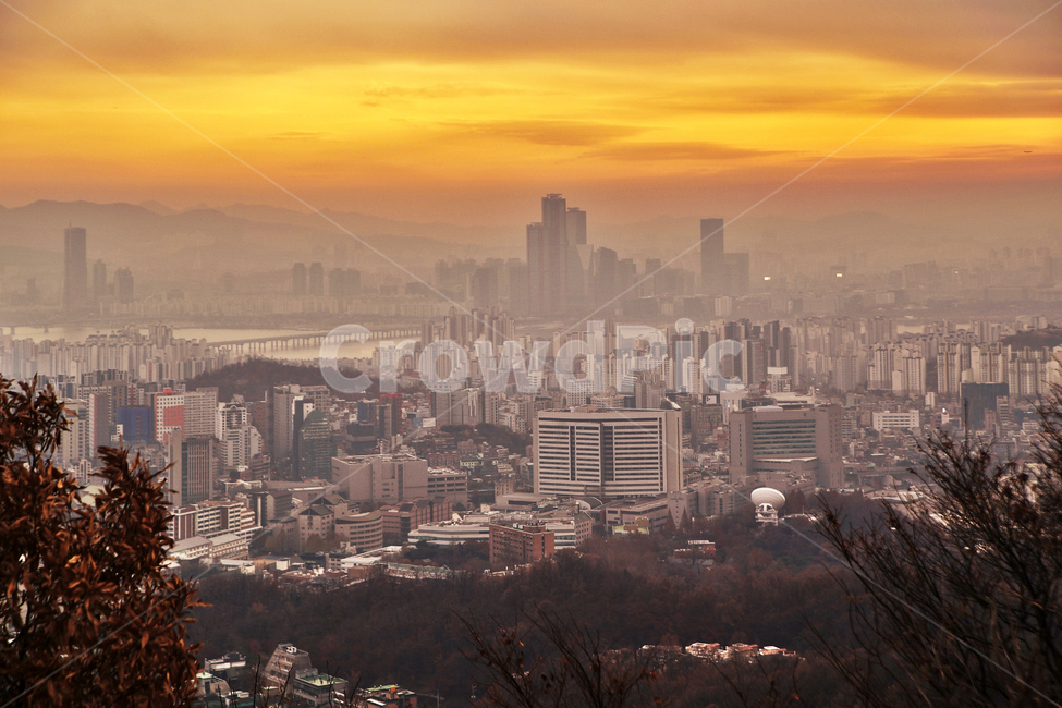 도심풍경,서울,안산,석양,일몰,마포구,노을,도시,풍경,city,landscape,한국도시풍경,한국도시경관,korea cityscape