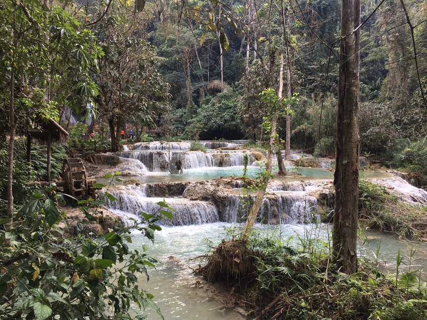 계곡,동남아,꽝시폭포,자연,숲,자연,풍경,nature,landscape,water,물,outdoors,옥외