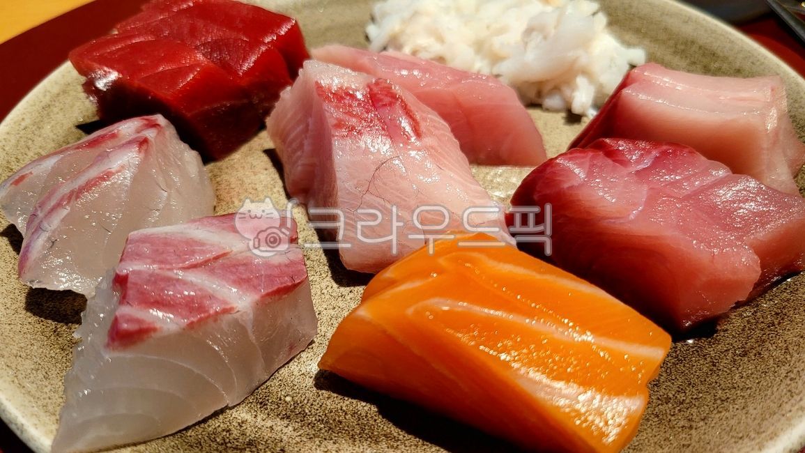 chaw,fish,Assorted raw fish,verdure,tuna sashimi,episode,Thick sashimi,Types of raw fish,food,setting