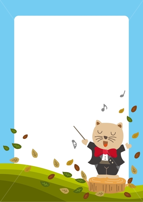 어린이집,음악,가을음악회,고양이,음표,연주회,게시판,알림판,일러스트,그래픽,지휘,연주,그래픽,일러스트레이션,graphic,illustration