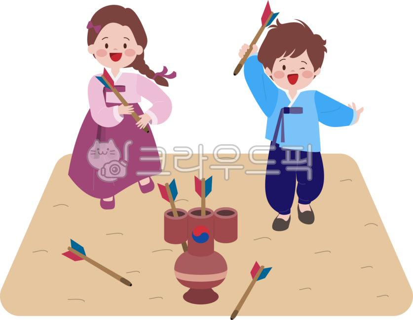 한국전통놀이,전통놀이,투호놀이,투호,투호놀이일러스트,투호놀이그림,투호놀이삽화,투호놀이이미지,투호놀이하는아이,유치원삽화,어린이집삽화,유치원,어린이집,아이이미지,아이들
