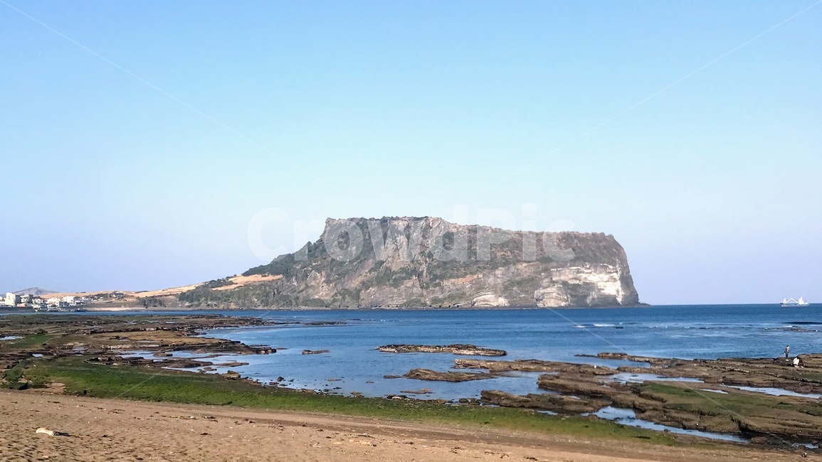 nature,자연,outdoors,해안선,바다,sea,광치기해변,제주도,제주,해수욕장,성산일출봉