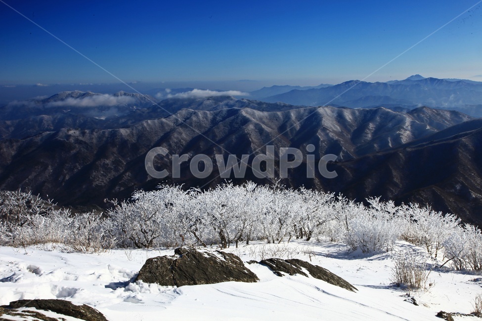 frost,서리,nature,자연,outdoors,옥외,ice,빙,mountain,산,mountainrange,산맥,glacier,빙하,snow,눈,scenery,상고대,무주,덕유산,덕유산설경,설경,설청봉,향적봉,중봉,경치,풍경,운해