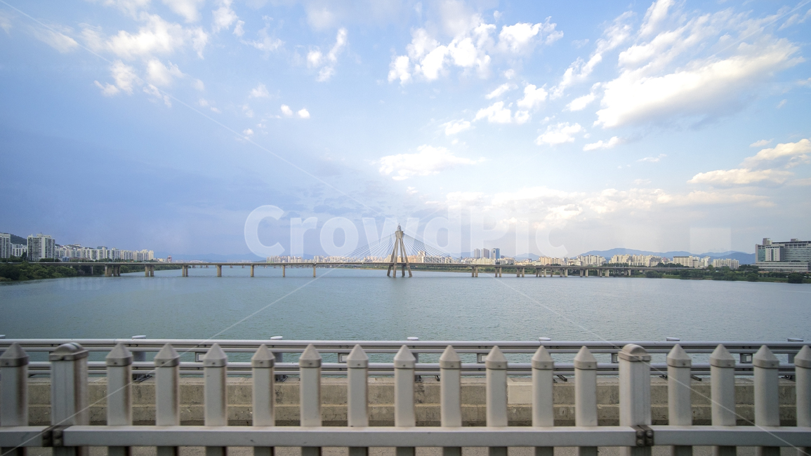 subway,sky,bridge,hanriver,landscape,지하철,한강,올림픽대교,하늘,구름,풍경