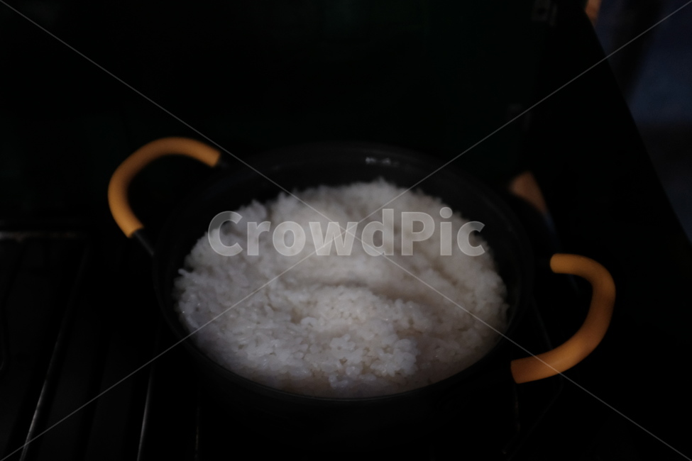 쌀,밥,갓지은밥,냄비밥,캠핑,음식,식재료,요리,food,cook,meal,dishes,food reserves