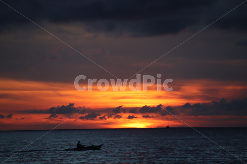 자연,하늘,황혼,redsky,붉은하늘,sunset,일몰,보라카이,boracay