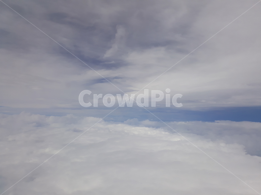 하늘,구름,항공뷰,배경,풍경,흰색,white,cloud,sky,항공샷,background,스카이뷰,비행기에서