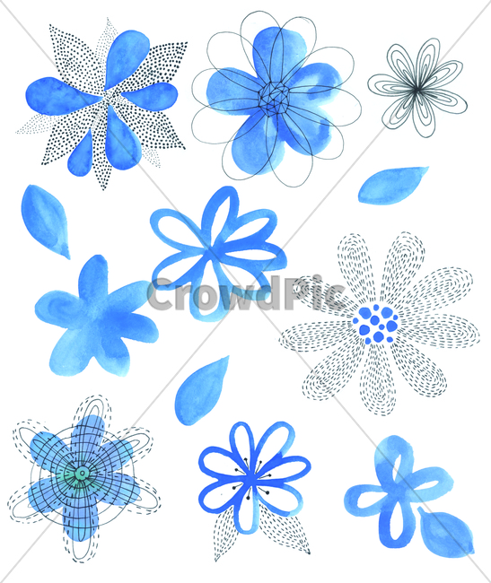 손그림,물감그림,봄,spring,springtime,handdrawing,watercolor,꽃,flower,bloom,blossom,나뭇잎,leaf,foliage,umbrage