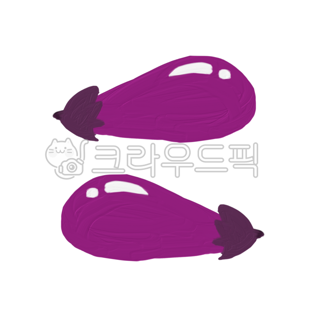 가지그림, 가지일러스트, 채소, 야채, 채소일러스트, 사진,이미지,일러스트,캘리그라피 - 그림그리는작가