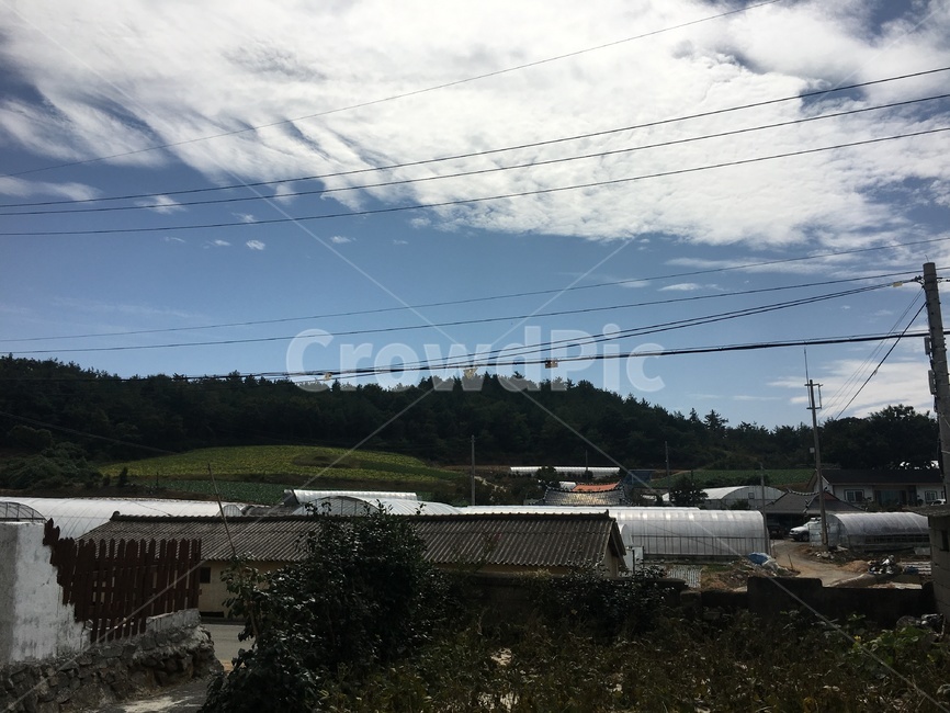 시골,신기한구름,풍경,푸른하늘,시골풍경,시골,마을,풍경,landscape,country,rural,town