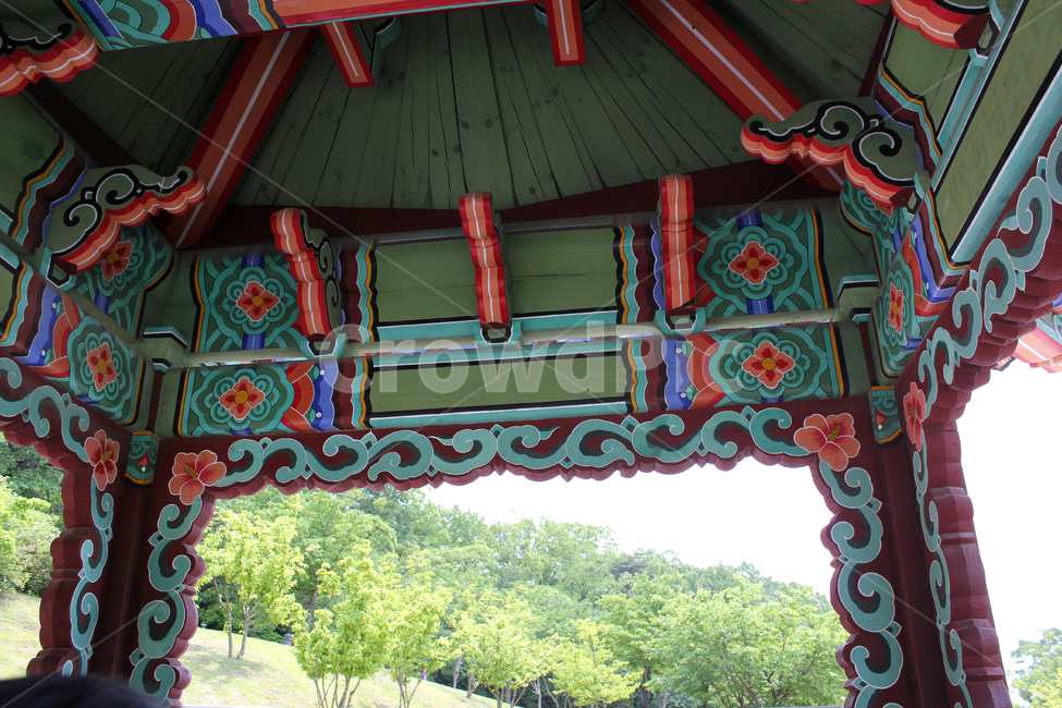 한국,전통,대한민국,아시아,천정,천장,단청,무늬,예술,미술,그린,기둥,나뭇결,우드,정자,휴식,문양,공원,아트,건축,한국전통,한국문화,korean traditional,korean culture,건축물,건물외관,exterior,building,structure,architecture,construction