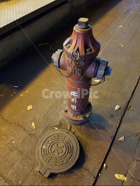 소화전,firehydrant,도로,빨강,불