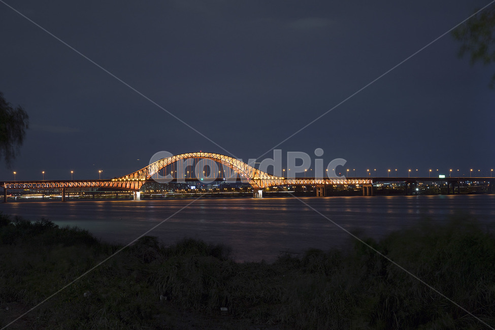 방화대교,야경,밤,다리,한강,한강야경,조명,야경,밤,풍경,nightscape,night,landscape,건축물,건물외관,exterior,building,structure,architecture,construction,건물,bridge,arch,아치,arched,아치형,arch bridge,아치교