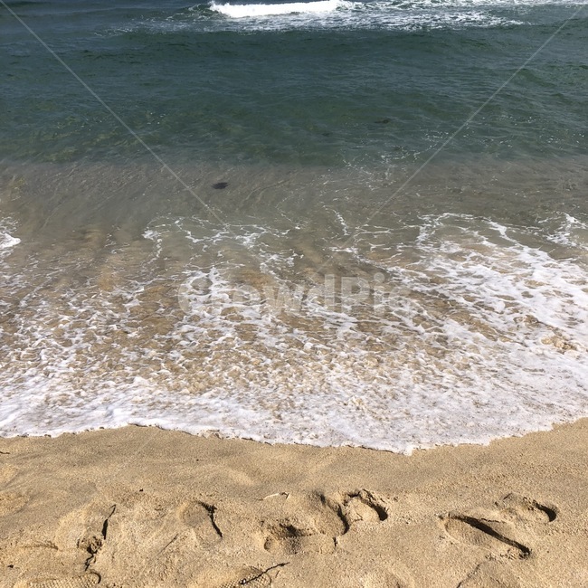 바다,발자국,여행,beach,배경,해변,바다,beach,sea