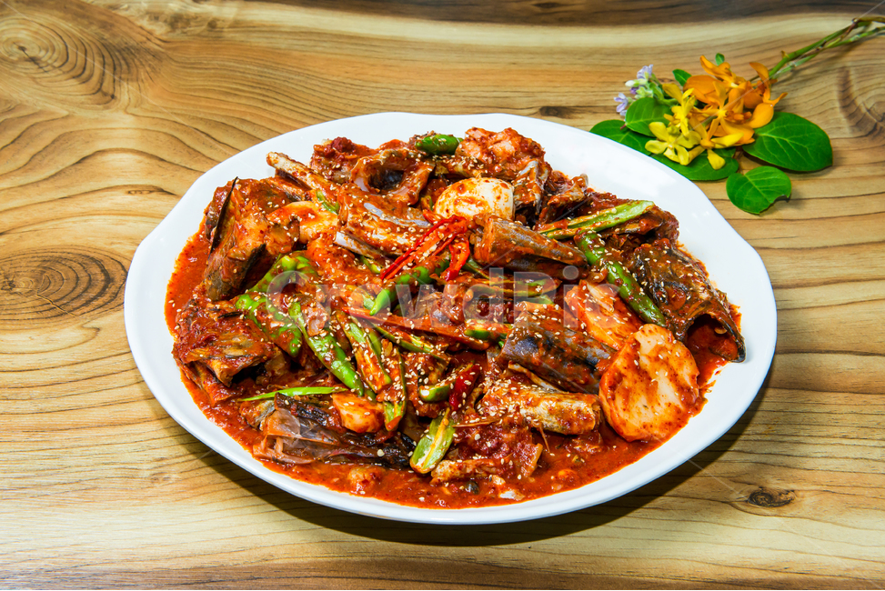 Braised nose bridge,Korean cuisine,Steamed fish,store food,Korean,Midnight Snack,menu,fish dishes,Menu Board Dishes,Steamed nose bridge,stewed fish,Spicy seasoned dishes