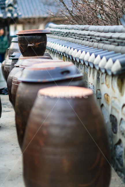 장독대,한옥마을,복고풍,전통적인,전통,한국전통,한국문화,korean traditional,korean culture