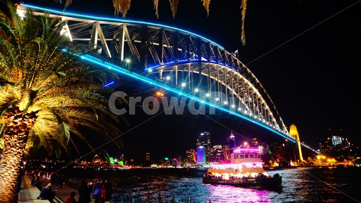 호주,시드니,하버브릿지,비비드,야경,austrailia,sydney,harbourbridge,vivid,vividfestival