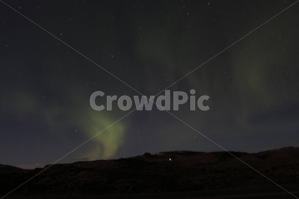 sky,Aurora,mirage,night sky,Iceland