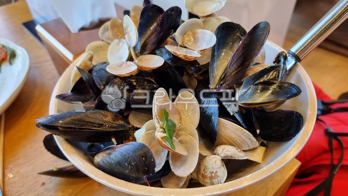 홍합껍질,조개껍질,홍합모듬,껍질모음,음식