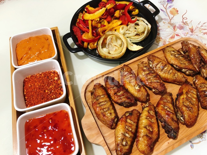 치킨,윙,에어프라이어,요리,food