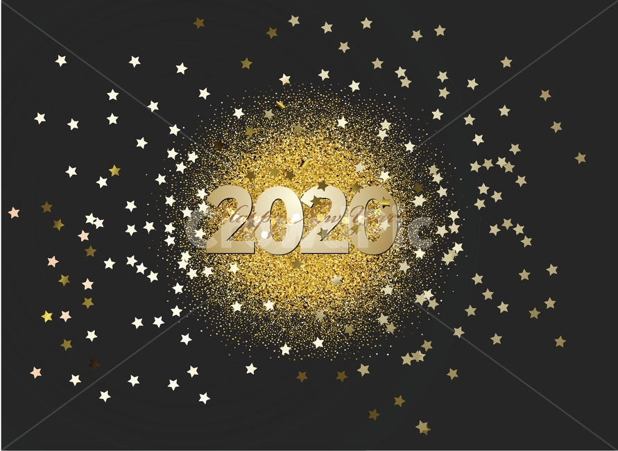 2020년,새해,새롭다,축하,기념일,이벤트,행사,별,반짝이다,휘날리다,뿌리다,그래픽,일러스트레이션,graphic,illustration