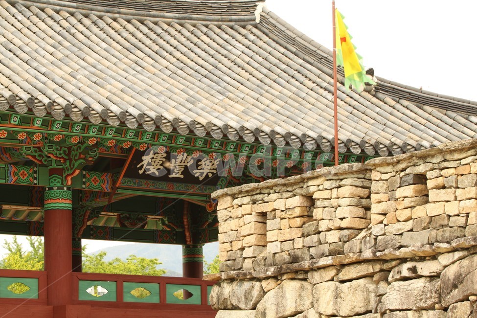 낙안읍성,성곽,조선시대,깃발,koreanstylecastle