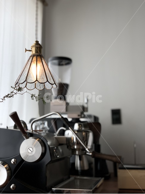 카페,조명,cafe,light,전등,커피,인테리어,소품,커피머신
