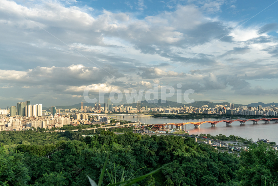 하늘,구름,청명,sky,cloud,한강,다리,도시,풍경,city,landscape,한국도시풍경,한국도시경관,korea cityscape,nature,자연,outdoors,옥외,경치,scenery