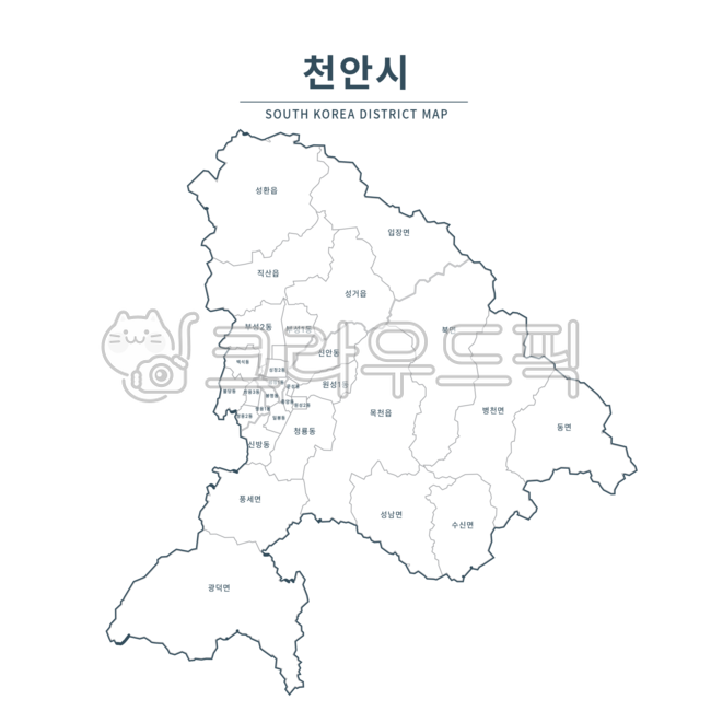 천안,천안시,천안지도,천안시지도,충남천안,충청남도천안,지도,지도일러스트,지역,대한민국,행정구역,맵,일러스트,행정지도,시,도,군,동,관할,행정