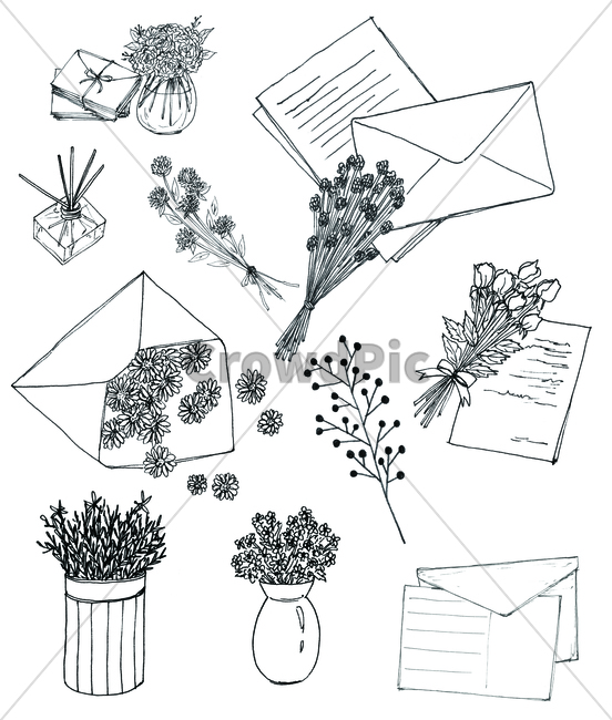 손그림,handdrawing,팬그림,팬라인,pen,penline,penpicture,pendrawing,꽃,flower,bloom,blossom,나뭇잎,leaf,foliage,umbrage,나뭇가지,bough,twig,sprig,branch,봄,편지,letter,epistle,편지지,letterpaper,writingpaper,stationerypaper,spring,springtime,화분,flowerpot,pot