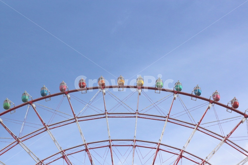 대관람차,하늘,레인보우,무지개색,관람차,놀이공원,놀이동산,놀이터,amusement park,playground