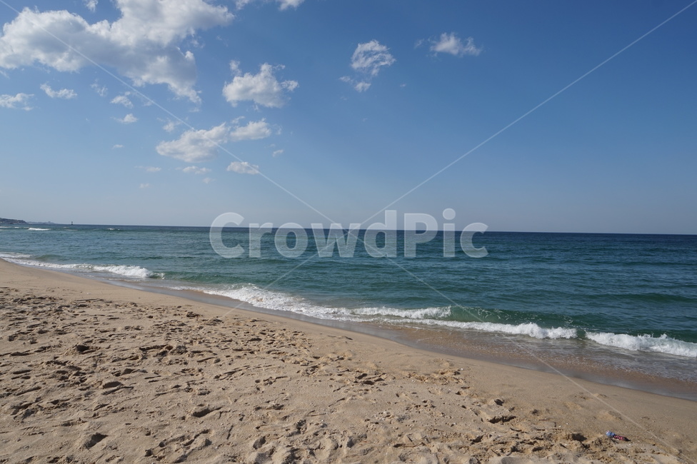 강릉,바다,구름,하늘,맑은날,자연,풍경,nature,landscape,해변,바다,beach,sea,outdoors,옥외,water,물,ocean,대양,shoreline,해안선,coast,연안,바닷가