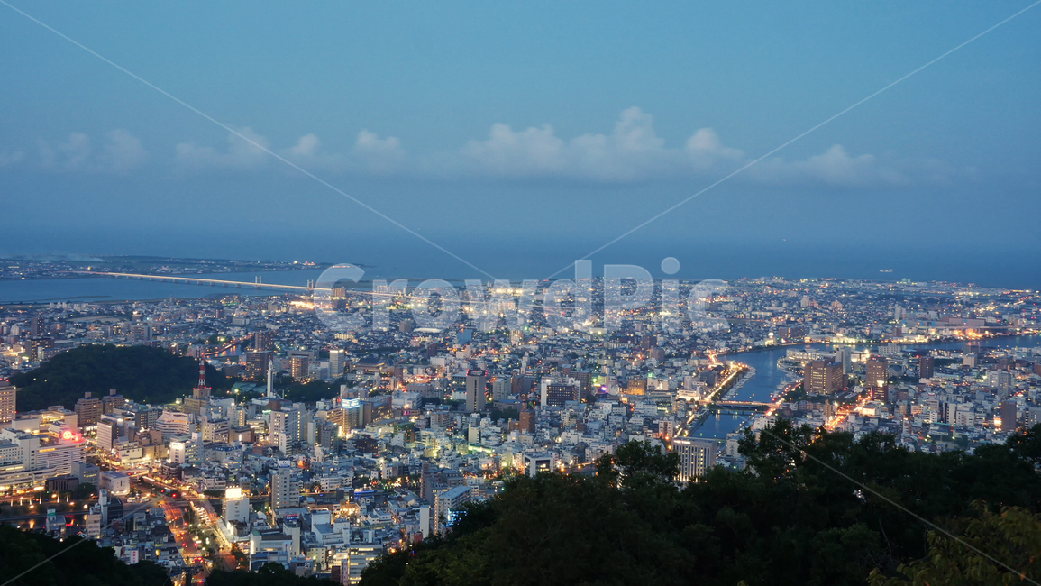일본,토구시마,비잔,야경,전망대,구름,풍경,경치,건물,마을,landscape,야경,밤,풍경,nightscape,night,landscape,도시,city