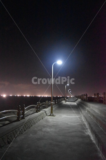 바다,가로등,불빛,감성,제주도,야경,야경,밤,풍경,nightscape,night,landscape,road,도로,handrail,난간,banister