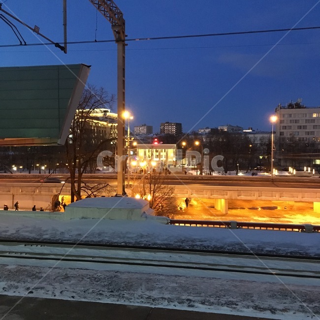 모스크바,지하철,기차역,겨울,러시아,moscow,russia,trainstation,저녁,밤