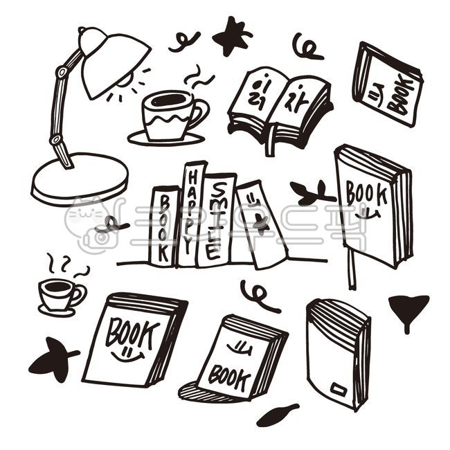 북, 조명, book, 책, 로고, 사진,이미지,일러스트,캘리그라피 - 헬로빛뿌리개작가