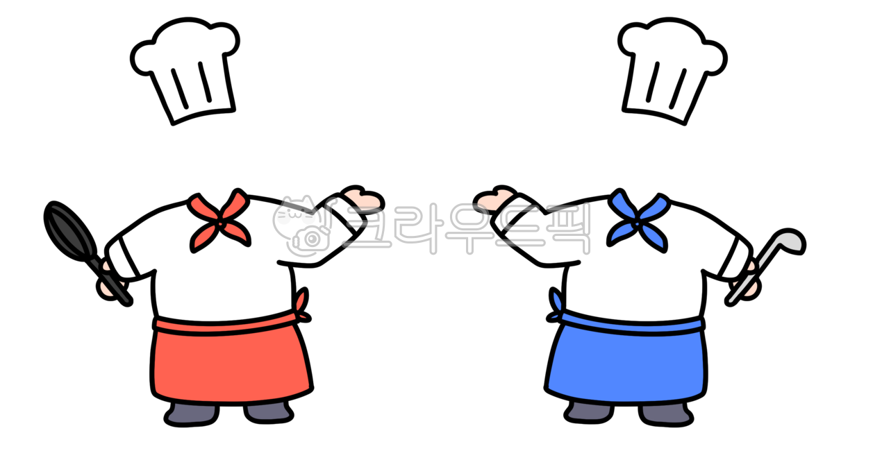 요리사, 요리사합성, 요리사얼굴합성, 얼굴합성, 합성, 사진,이미지,일러스트,캘리그라피 - 쁘띠하우스작가