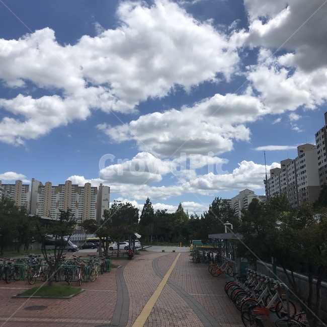 하늘,구름,산책,자전거,푸른,자연,풍경,nature,landscape,weather,날씨