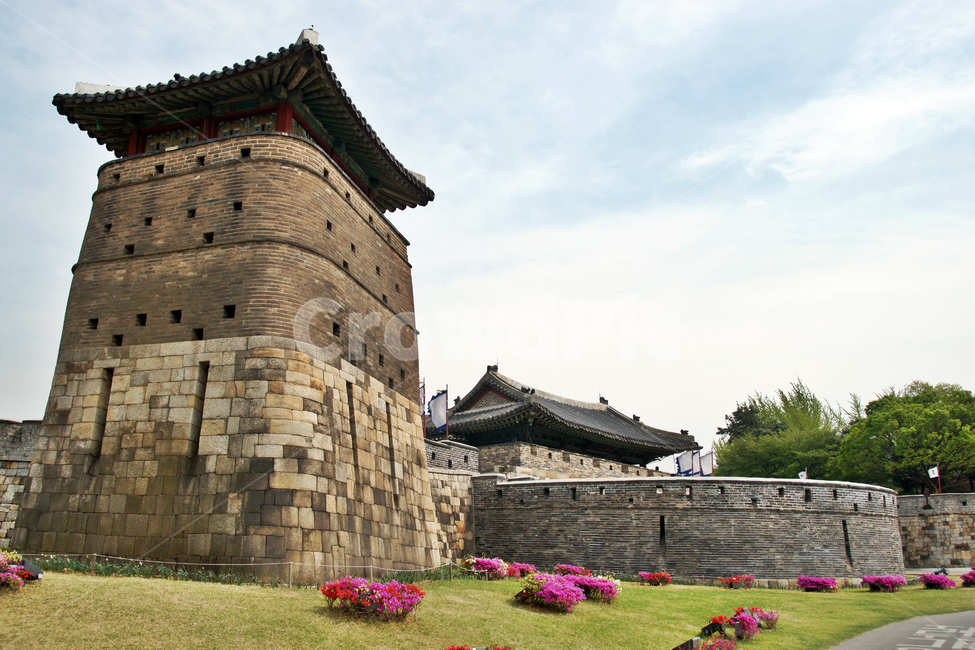 서북공심돈,화서문,옹벽,수원화성,화성,수원,유네스코세계문화유산,성곽,성벽,조선시대,한국전통,한국문화,korean traditional,korean culture,랜드마크,landmark,tourist attraction,한국랜드마크,한국관광지,한국명소,korea landmark,korea tourist attraction,건축물,건물외관,exterior,building,structure,architecture,construction