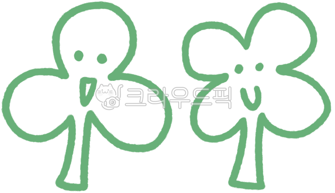 클로바,클로버,네잎클로버,세잎클로버,크로바,크러버,행운,행복,식물,녹색,나뭇잎,클로버캐릭터,크로바캐릭터,green,foutune,happy,lucky