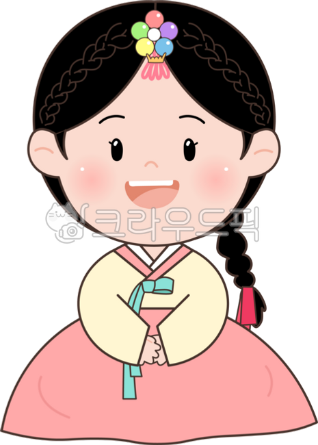 Hanbok,Hanbok character,Hanbok illustration,cute Hanbok character,New Year character,Lunar New Year,Lunar New Year Hanbok,Hanbok girl,Hanbok child,Hanbok child,bow,bowing child,bowing posture,bowing character,New Year greetings,New Year gre